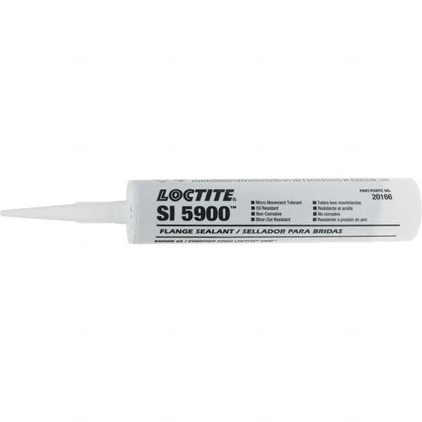 Loctite - 300 mL Cartridge Black Silicone Sealant - 5900 300ML EN LOCTITE RTV FLX FLNGESLNT - A1 Tooling