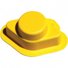 Made in USA - Flame Retardent ABS Housing Plastic Bearing Flange Mount - 2-9/16" Wide x 2-3/4" Outside Diam - A1 Tooling