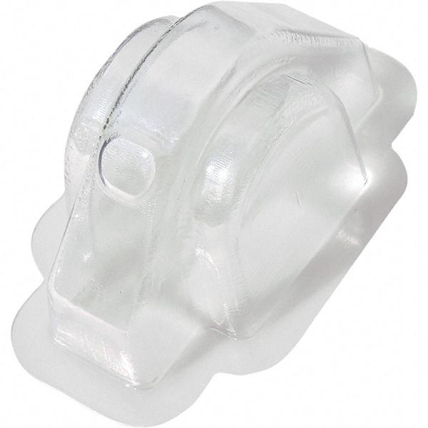 Made in USA - Plastic Housing Plastic Bearing Flange Mount - 2-3/4" Wide x 2-15/16" Outside Diam - A1 Tooling