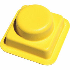 Made in USA - Flame Retardent ABS Housing Plastic Bearing Flange Mount - 3-1/4" Wide x 3-7/16" Outside Diam - A1 Tooling