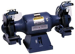 Baldor - 14" Wheel Diam x 3" Wheel Width, 5 hp Grinder - 1-1/4" Arbor Hole Diam, 3 Phase, 1,800 Max RPM, 230 Volts - A1 Tooling