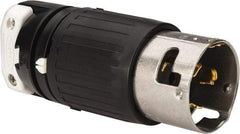 Hubbell Wiring Device-Kellems - 480 VAC, 50 Amp, NonNEMA Configuration, Industrial Grade, Self Grounding Plug - 3 Phase, 3 Poles, IP20, 0.83 to 1-1/4 Inch Cord Diameter - A1 Tooling