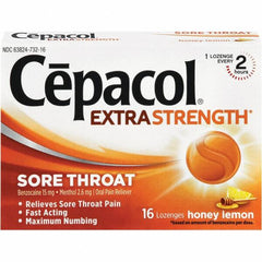 Cepacol - Honey Lemon Flavor Cough Drop Lozenges - Sore Throat Relief - A1 Tooling