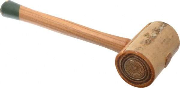 Garland - 2-1/2 Lb Head Weighted Rawhide Mallet - 14" Long Wood Handle - A1 Tooling