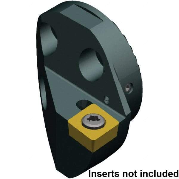 Kennametal - Right Hand Cut, 50mm Min Bore Diam, Size 40 Steel Modular Boring Cutting Unit Head - 50mm Max Bore Depth, Compatible with CCMT 1204.. - A1 Tooling