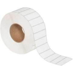 Value Collection - Pack of 6 Rolls, 5,000 Labels per Roll, 3" x 1" White Matte Coated Facestock Thermal Labels - A1 Tooling