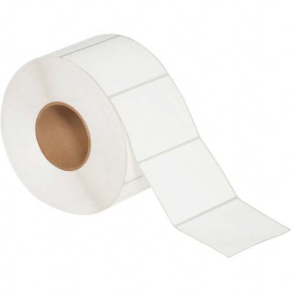 Value Collection - Pack of 4 Rolls, 2,000 Labels per Roll, 4" x 3" White Matte Coated Facestock Thermal Labels - A1 Tooling