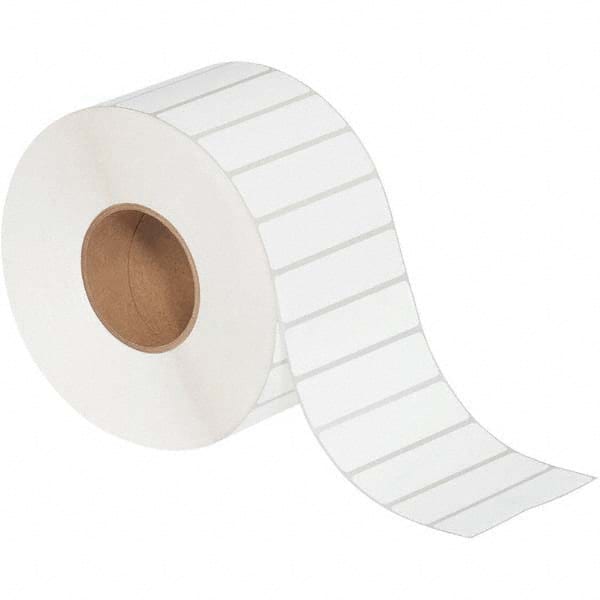 Value Collection - Pack of 4 Rolls, 5,560 Labels per Roll, 4" x 1" White Matte Coated Facestock Thermal Labels - A1 Tooling