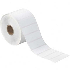 Value Collection - Pack of 12 Rolls, 1,780 Labels per Roll, 2-1/4" x 3/4" White Paper Thermal Labels - A1 Tooling