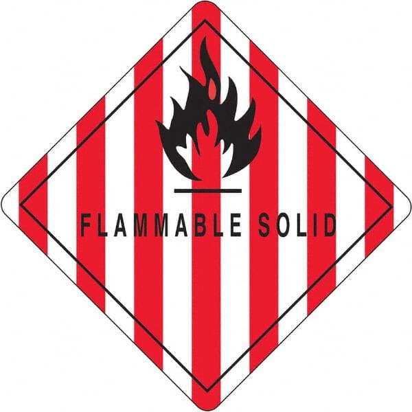 Tape Logic - Shipping Label, Header: Flammable Warning - A1 Tooling