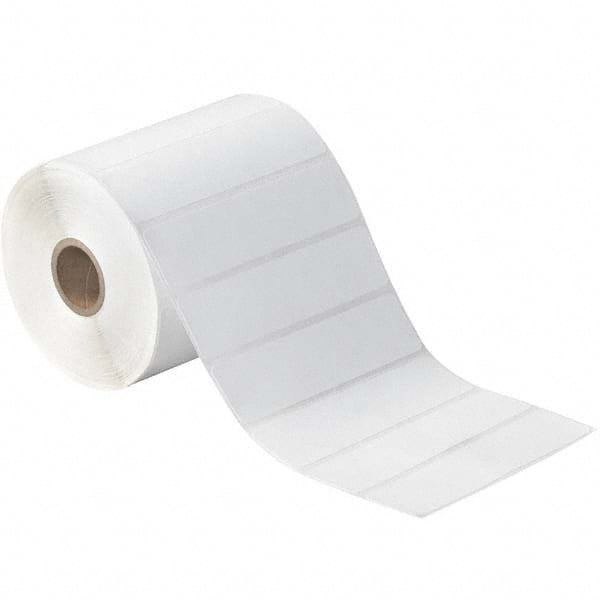 Value Collection - Pack of 12 Rolls, 1,310 Labels per Roll, 4" x 1" White Paper Thermal Labels - A1 Tooling