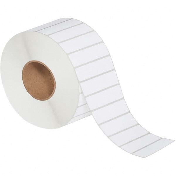 Value Collection - Pack of 4 Rolls, 5,560 Labels per Roll, 4" x 1" White Topcoated Facestock Thermal Labels - A1 Tooling