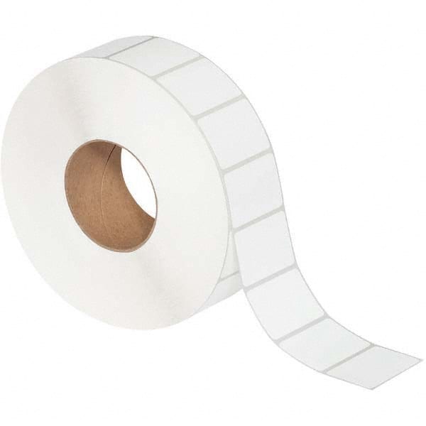 Value Collection - Pack of 4 Rolls, 4,308 Labels per Roll, 2-1/4" x 1-1/2" White Matte Coated Facestock Thermal Labels - A1 Tooling