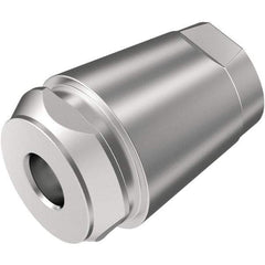 Kennametal - 25mm ER25 Collet - 35mm OAL, 13mm Overall Diam - Exact Industrial Supply