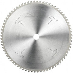 Amana Tool - 10" Diam, 5/8" Arbor Hole Diam, 60 Tooth Wet & Dry Cut Saw Blade - Carbide-Tipped, Clean Action, Standard Round Arbor - A1 Tooling