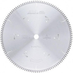 Amana Tool - 18" Diam, 1" Arbor Hole Diam, 120 Tooth Wet & Dry Cut Saw Blade - Carbide-Tipped, Clean Action, Standard Round Arbor - A1 Tooling