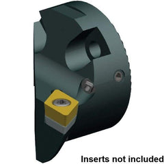 Kennametal - Right Hand Cut, 50mm Min Bore Diam, Size 40 Steel Modular Boring Cutting Unit Head - 50mm Max Bore Depth, Compatible with DCMT 11T308 - A1 Tooling