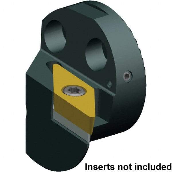 Kennametal - Right Hand Cut, 40mm Min Bore Diam, Size 32 Steel Modular Boring Cutting Unit Head - 40mm Max Bore Depth, Compatible with VBMT 160408 - A1 Tooling