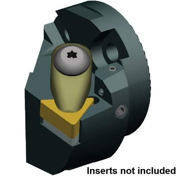 Kennametal - Left Hand Cut, 50mm Min Bore Diam, Size 40 Steel Modular Boring Cutting Unit Head - 50mm Max Bore Depth, Compatible with TNMA 160408 - A1 Tooling