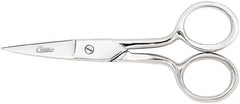 Clauss - 1" LOC, 6-3/4" OAL Straight Scissors - Steel Straight Handle, For Paper, Fabric - A1 Tooling