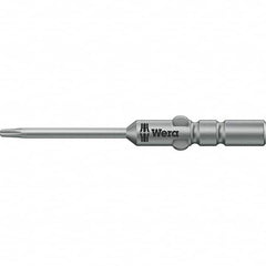 Wera - 4mm Drive IPR1 Tamperproof Torx Screwdriver Bit - 60mm OAL, Power Bit - A1 Tooling