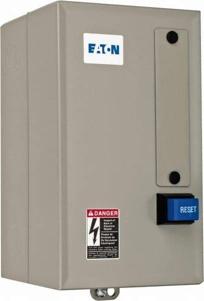 Eaton Cutler-Hammer - 208 Coil VAC, 18 Amp, Nonreversible Enclosed Enclosure NEMA Motor Starter - 3 hp at 1 Phase, 1 Enclosure Rating - A1 Tooling