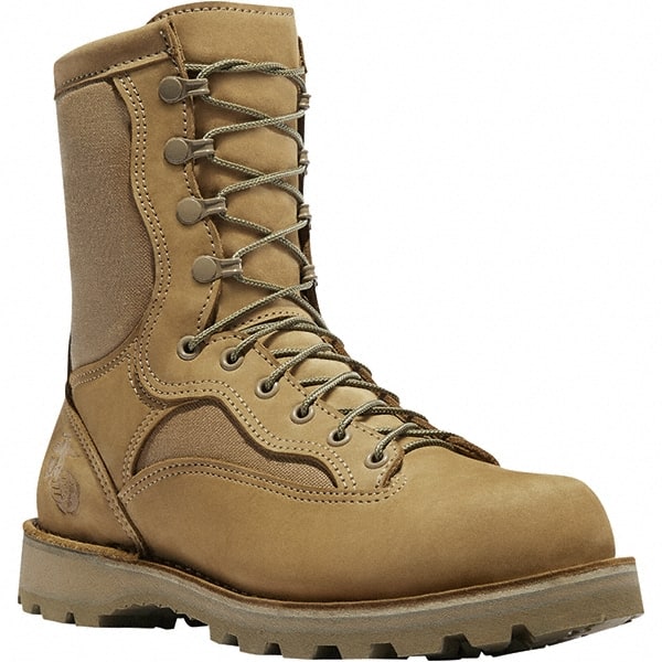 Work Boot: Size 4.5, 8″ High, Nylon, Steel Toe Mojave, Standard Width