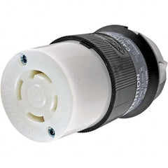 Hubbell Wiring Device-Kellems - 3-Phase Wye 277/480 VAC 30A NEMA L19-30R Industrial Twist Lock Connector - A1 Tooling