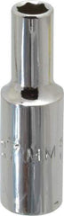 Proto - 3/8" Drive, Deep Hand Socket - 6 Points, 2-1/8" OAL, Chrome Finish - A1 Tooling