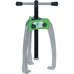 KUKKO - 3 Jaw, 1/4" to 3-3/16" Spread, 1-1/2 Ton Capacity, Jaw Puller - 3-3/16" Reach, For Bearings, Gears, Discs - A1 Tooling