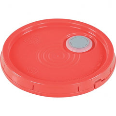 Vestil - Tote & Storage Container Lids For Use With: 3-1/2, 5 & 6 Gallon Pails Width (Decimal Inch): 12.500 - A1 Tooling