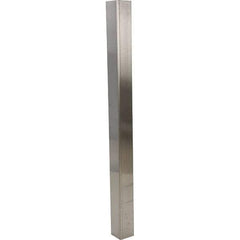 Vestil - 3-1/2" Long, Steel Corner Guard - Silver - A1 Tooling