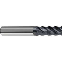 Guhring - 20mm, 4 Flute, Single End, Solid Carbide, Corner Chamfer End Mill - 104mm OAL, 48° Helix, Right Hand Flute, 45mm LOC, Right Hand Cut - A1 Tooling