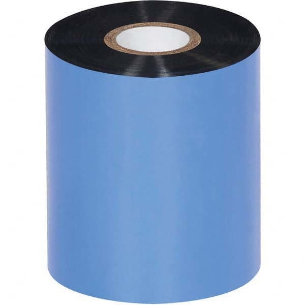 Value Collection - 3.27" x 1476' Black Wax Thermal Label - A1 Tooling