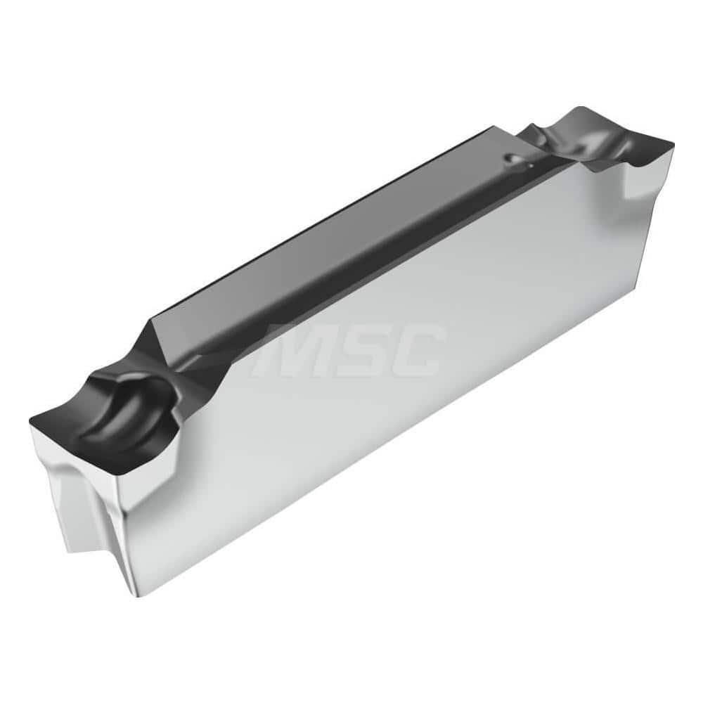 Grooving Insert: DX18CE4 WSM23S, Solid Carbide Al Finish, Neutral, 0.118″ Cutting Width, Series DX-E-CF5