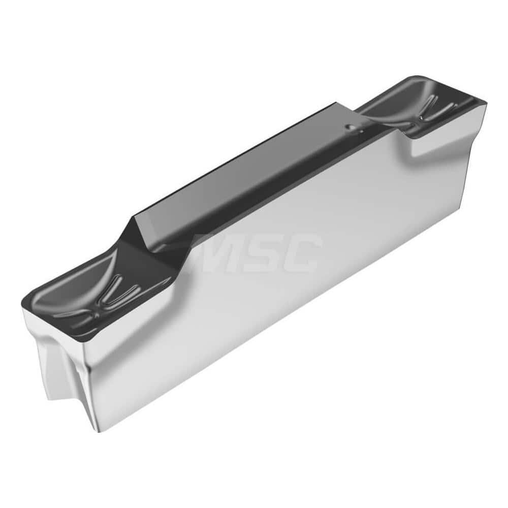 Grooving Insert: DX18GD6 WSM33S, Solid Carbide Al Finish, Neutral, 0.098″ Cutting Width, Series DX-E-GD6