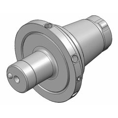 WTO - Modular Tool Holding System Adapters; Taper Size: ER40QF ; Projection (mm): 43.25 ; Through Coolant: No ; Body Diameter (mm): 71.000 - Exact Industrial Supply