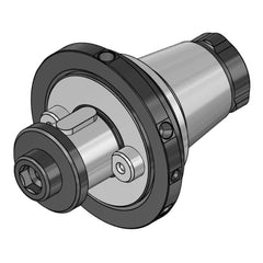 WTO - Modular Tool Holding System Adapters; Modular System Size: 1-1/4 ; Taper Size: ER40QF ; Projection (mm): 38 ; Through Coolant: Yes - Exact Industrial Supply