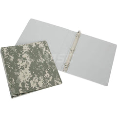 Ring Binders; Binder Type: 3 Hole Binder; Capacity: 1/2″; Color: Camouflage; Material: Vinyl; Size: 8-1/2x11; Minimum Order Quantity: Vinyl; Material: Vinyl