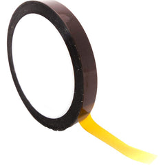 Bertech - Film Tape; Material Type: Polyimide ; Thickness (mil): 3.5000 ; Color: Amber ; Adhesive Material: Silicone ; Width (Inch): 7/16 ; Length (Feet): 108.000 - Exact Industrial Supply