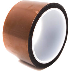 Bertech - Film Tape; Material Type: Polyimide ; Thickness (mil): 2.0000 ; Color: Amber ; Adhesive Material: Silicone ; Width (Inch): 2-3/4 ; Length (Feet): 108.000 - Exact Industrial Supply