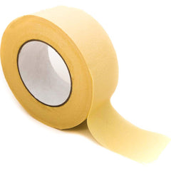 Bertech - Masking & Painters Tape; Tape Type: High Temperature Masking Tape ; Material Type: Crepe Paper ; Width (Inch): 3-1/2 ; Length (Feet): 180.000 ; Length (yd): 60.00 ; Color: Beige - Exact Industrial Supply