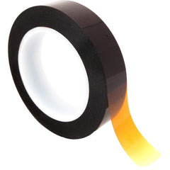 Bertech - Film Tape; Material Type: Polyimide ; Thickness (mil): 6.5000 ; Color: Amber ; Adhesive Material: Silicone ; Width (Inch): 15/16 ; Length (Feet): 108.000 - Exact Industrial Supply