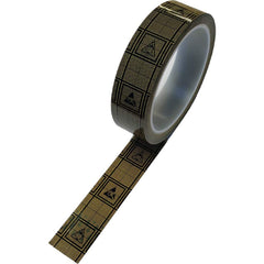 Bertech - Anti-Static Packaging; Type: Conductive Grid Tape ; Width (Inch): 4 ; Length (Inch): 1296 ; Thickness (mil): 1.9000 ; Color: Brown - Exact Industrial Supply