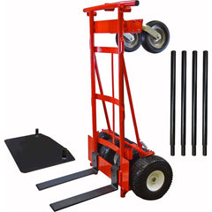 Snap-Loc - Hand Trucks; Type: Hand Truck ; Load Capacity (Lb.): 2000.000 ; Handle Type: Steel ; WheelType: Rubber ; Overall Height (Inch): 62 ; Material: Steel - Exact Industrial Supply