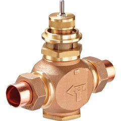 Johnson Controls - Temperature Control Valves; End Connections: Sweat ; Pipe Size: 1 - Exact Industrial Supply