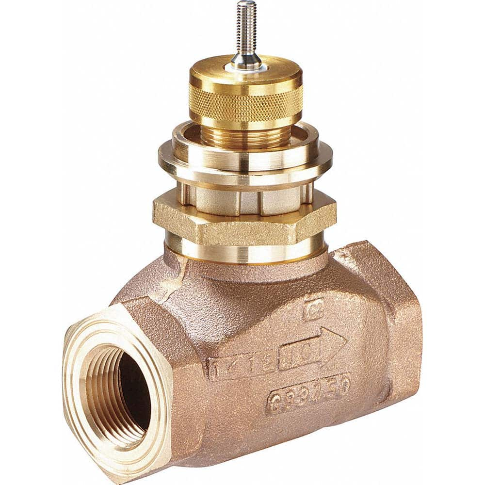 Johnson Controls - Temperature Control Valves; End Connections: Sweat ; Pipe Size: 1/2 - Exact Industrial Supply