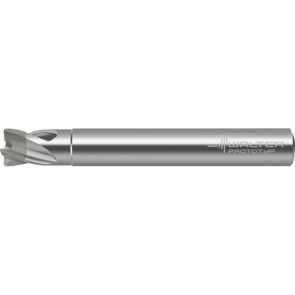 Corner Radius End Mill Head: 6 Flutes Solid Carbide