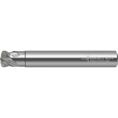 Corner Radius End Mill Head: 4 Flutes Solid Carbide