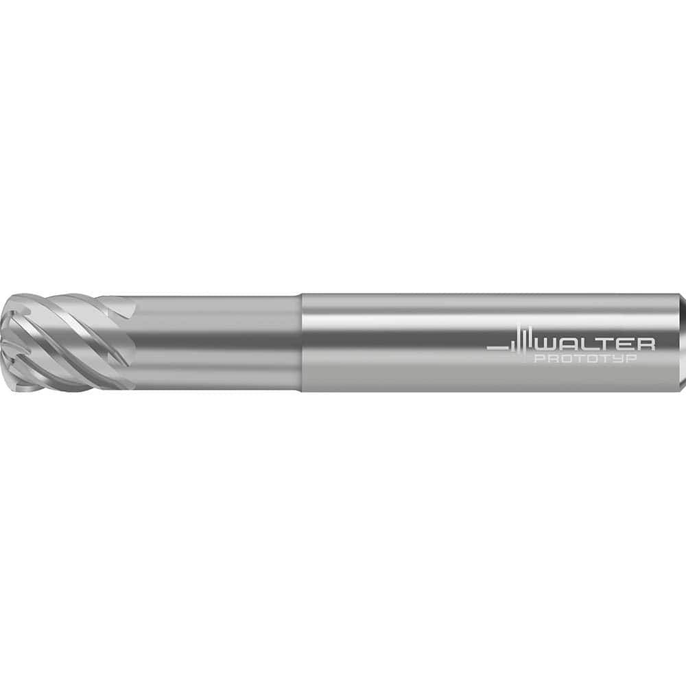 Corner Radius End Mill Head: 8 Flutes Solid Carbide